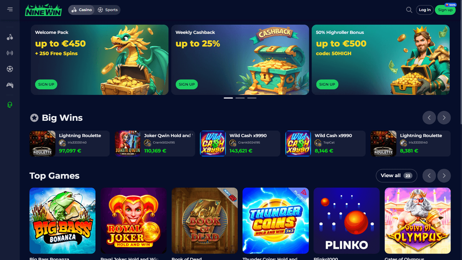 nine_win_casino_homepage_desktop