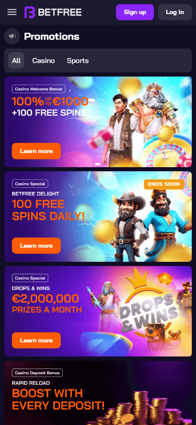 betfree_casino_promotions_mobile