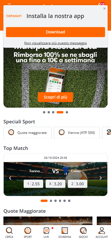 betsson_casino_it_homepage_mobile