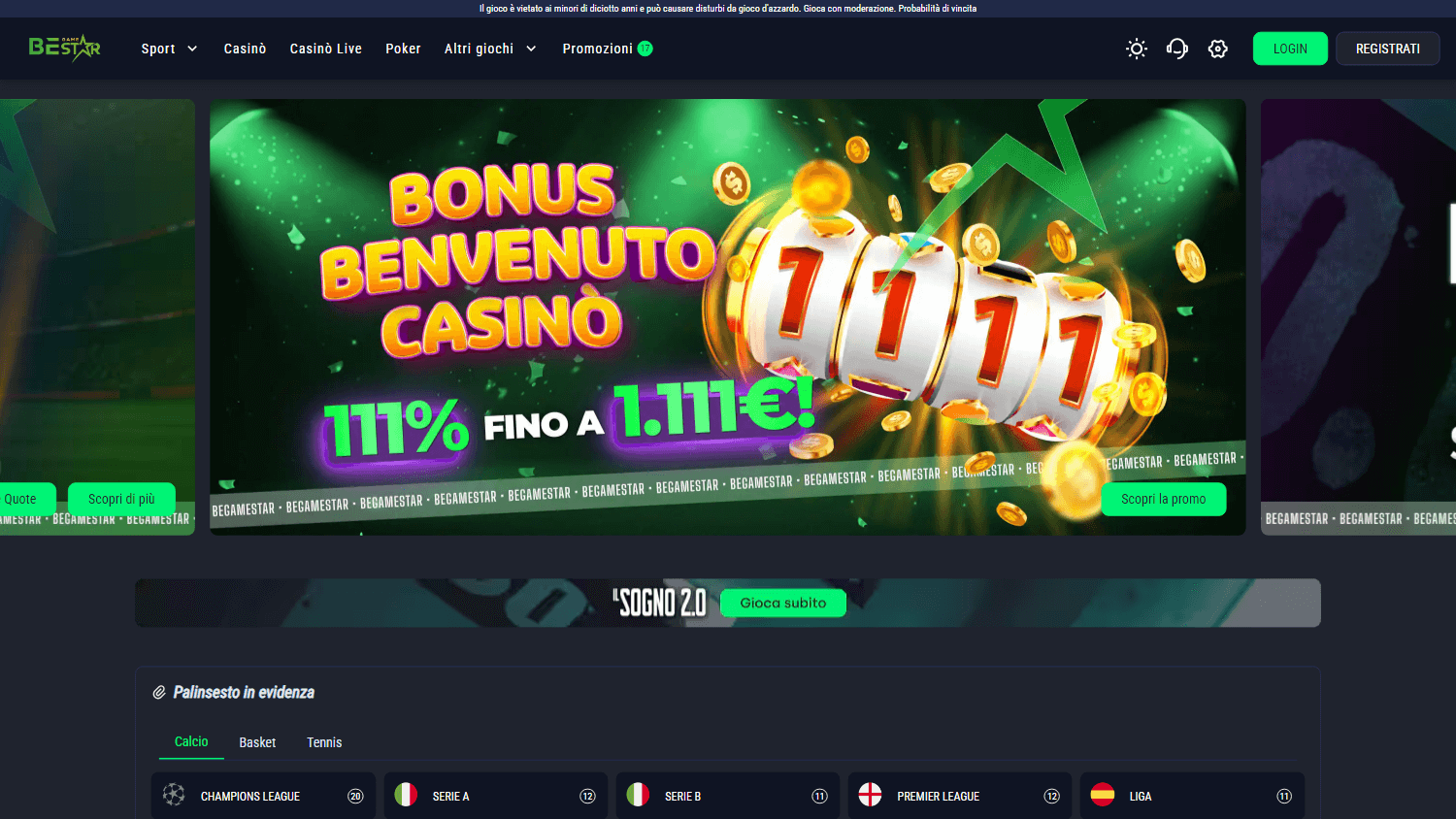 begamestar_casino_homepage_desktop