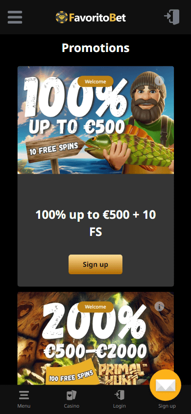 favoritobet_casino_promotions_mobile