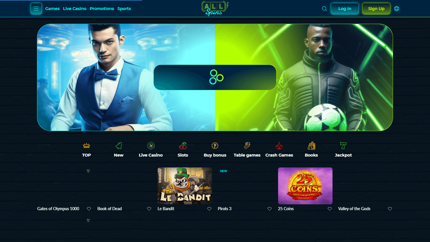 allspins_casino_homepage_desktop