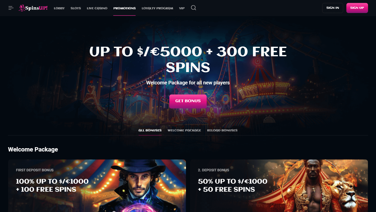 spinsup_casino_promotions_desktop