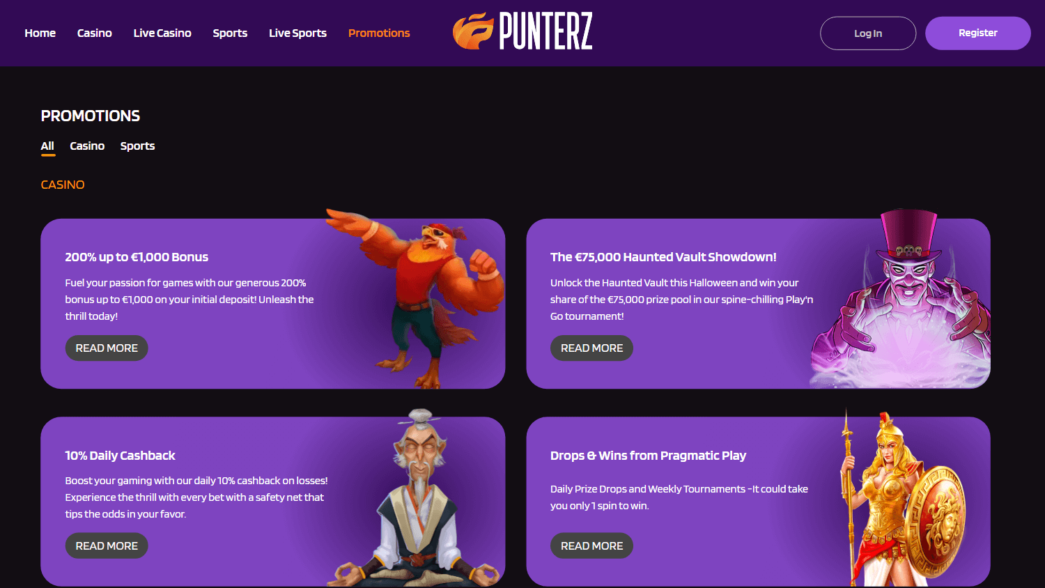 punterz_casino_promotions_desktop