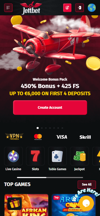 jettbet_casino_homepage_mobile