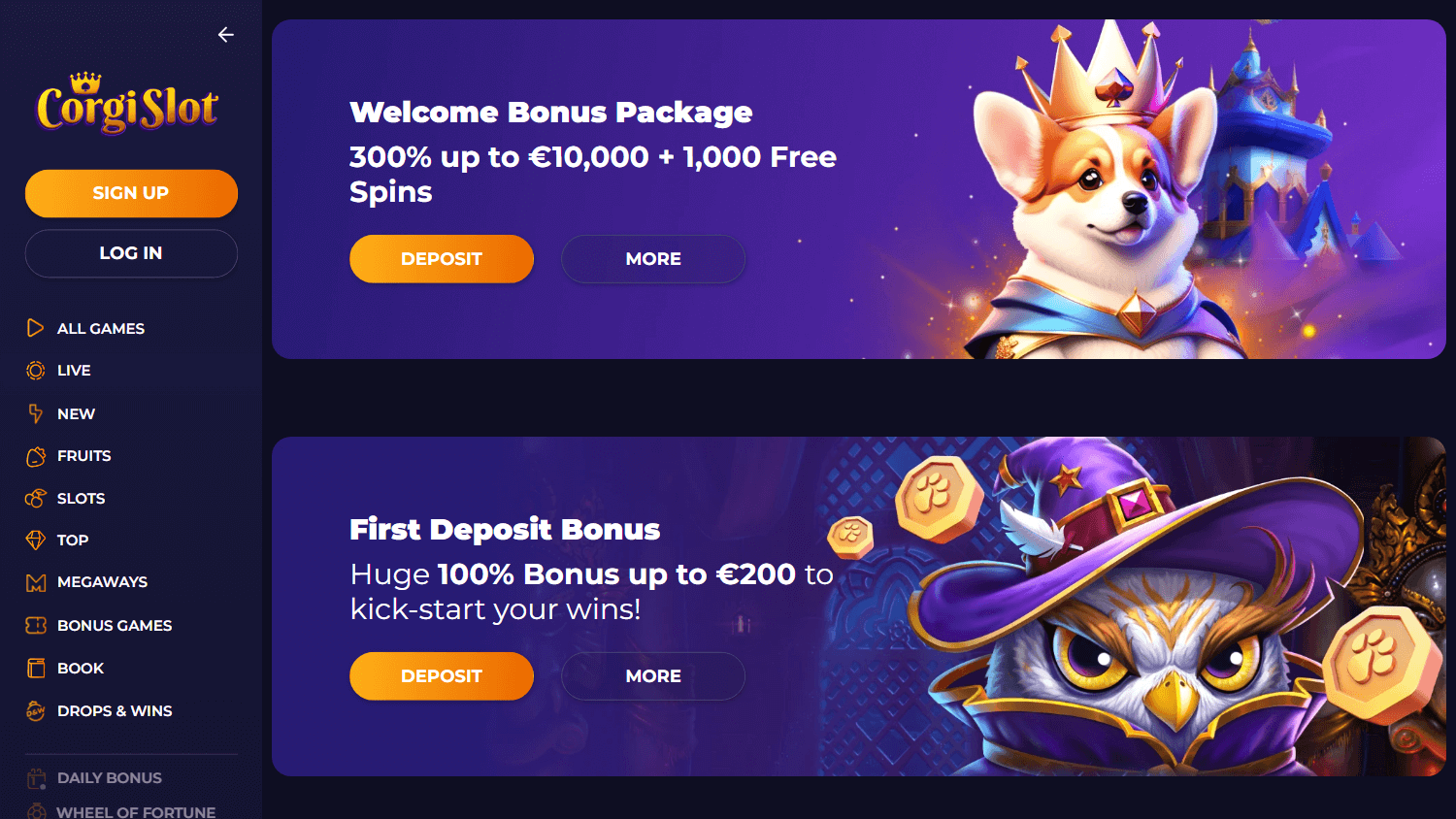 corgislot_casino_promotions_desktop