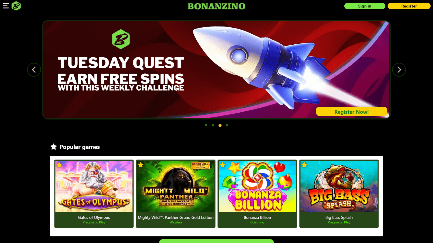 bonanzino_casino_homepage_desktop