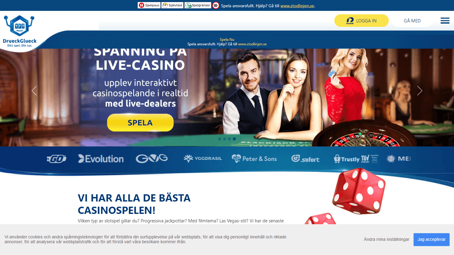 drueckglueck_casino_se_homepage_desktop