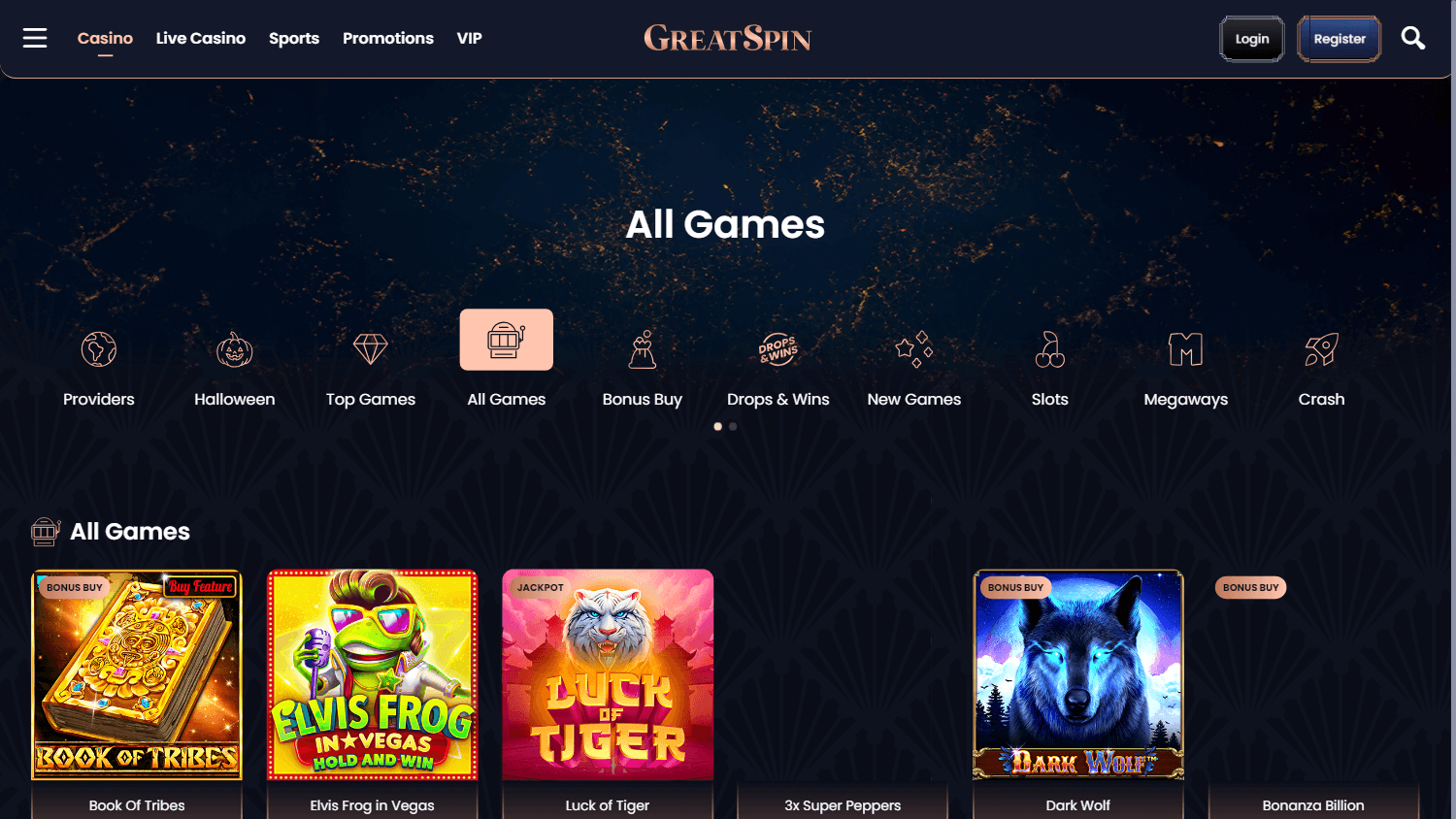 greatspin_casino_game_gallery_desktop