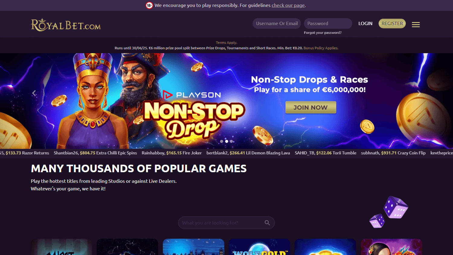 royal_bet_casino_uk_homepage_desktop