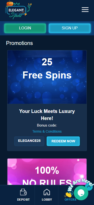 elegantspins_casino_promotions_mobile