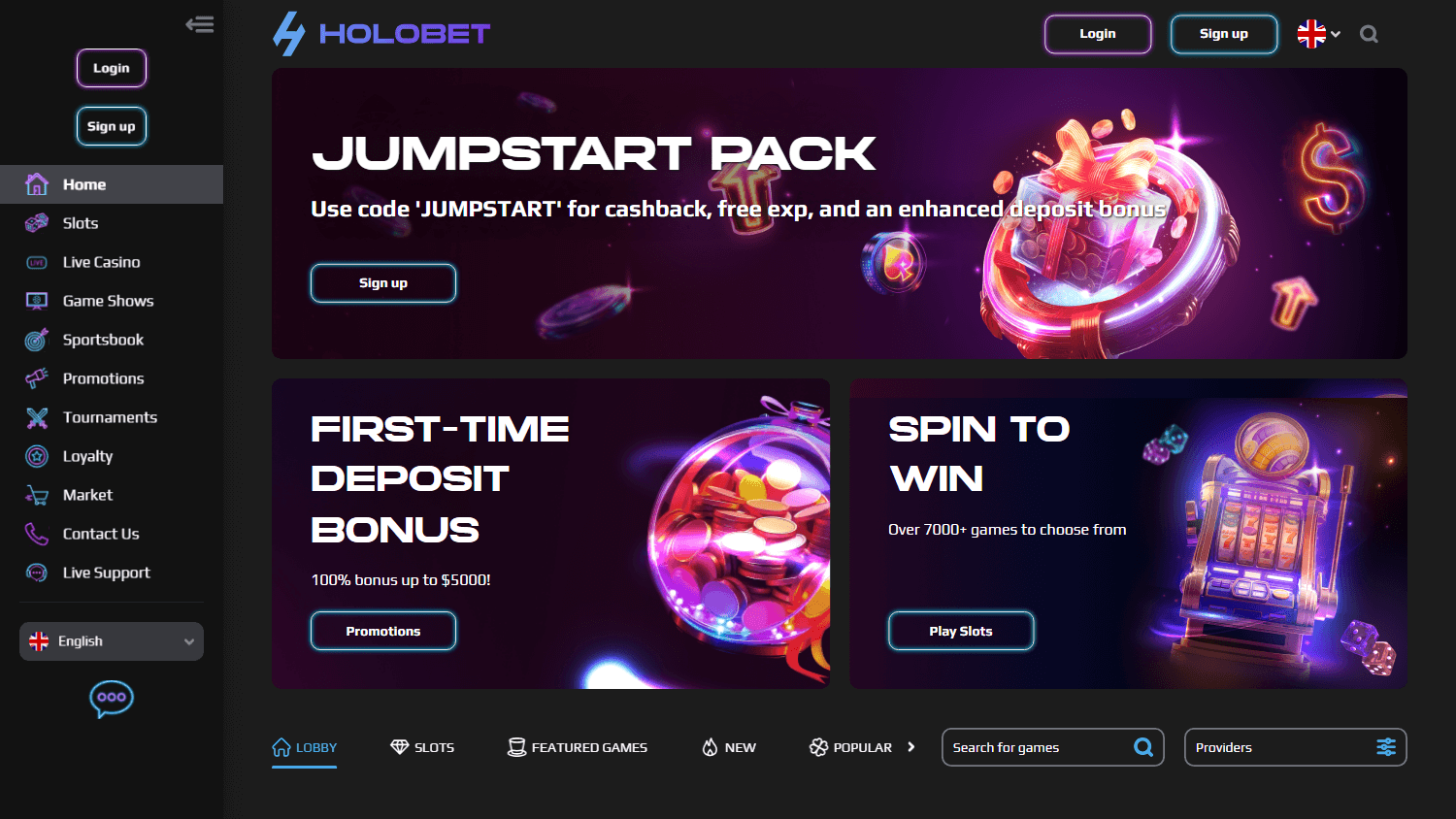 holobet_casino_homepage_desktop