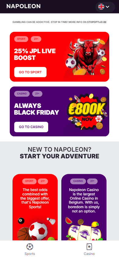 napoleon_sports_&_casino_homepage_mobile