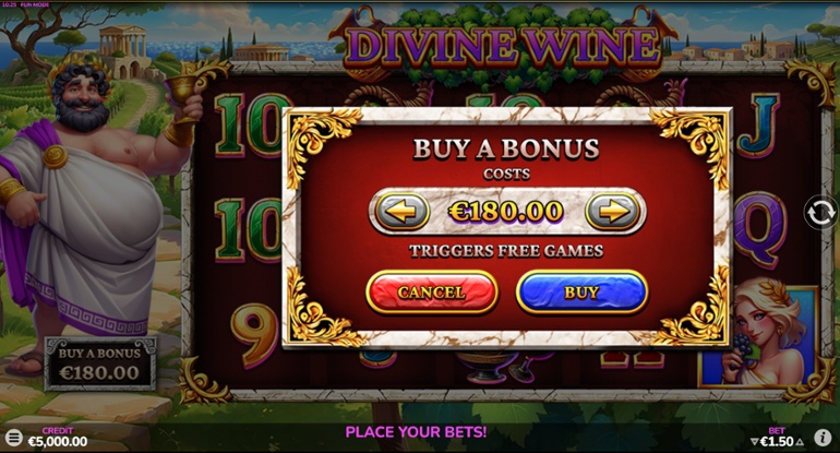 Divine Wine - Buy-in option