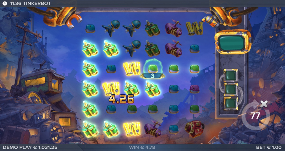 Tinkerbot - Bot Frenzy feature