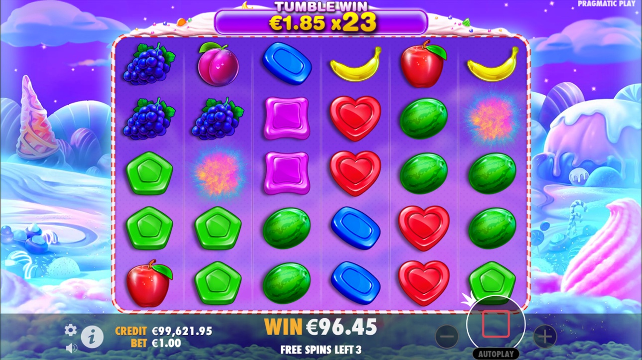 Sweet Bonanza - Multiplier win