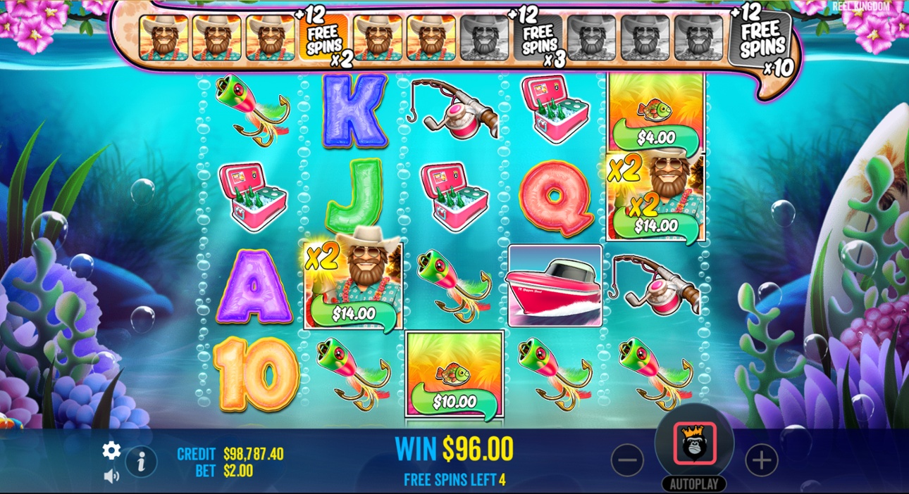 Bigger Bass Splash - Free Spins multiplier win