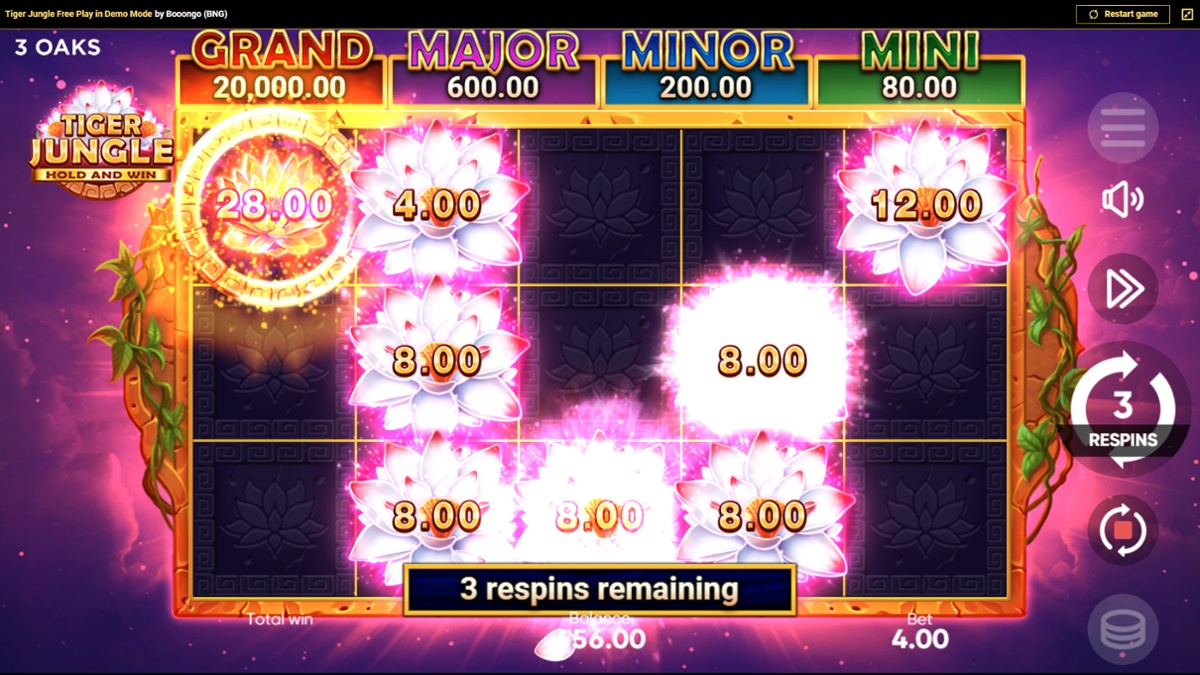 Tiger Jungle - Bonus Game