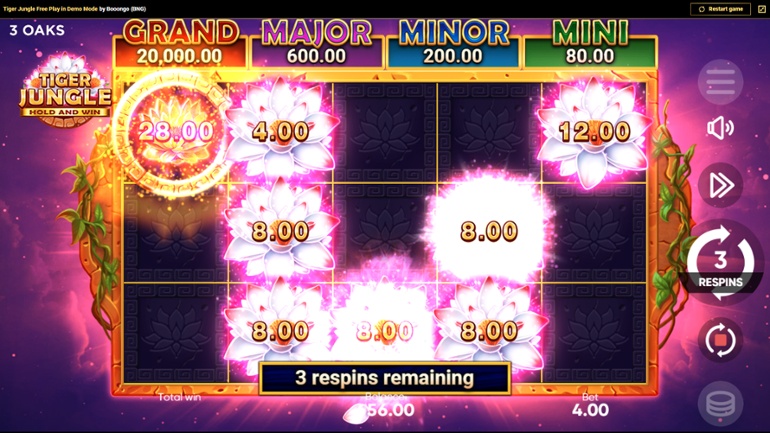 Tiger Jungle - Bonus Game