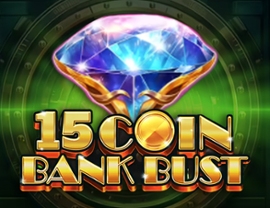 15 Coin Bank Bust