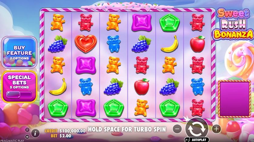 Juega gratis a la tragamonedas Sweet Rush Bonanza | Vegas Expert