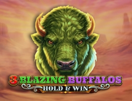 3 Blazing Buffalos: Hold & Win