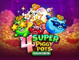 4 Super Piggypots