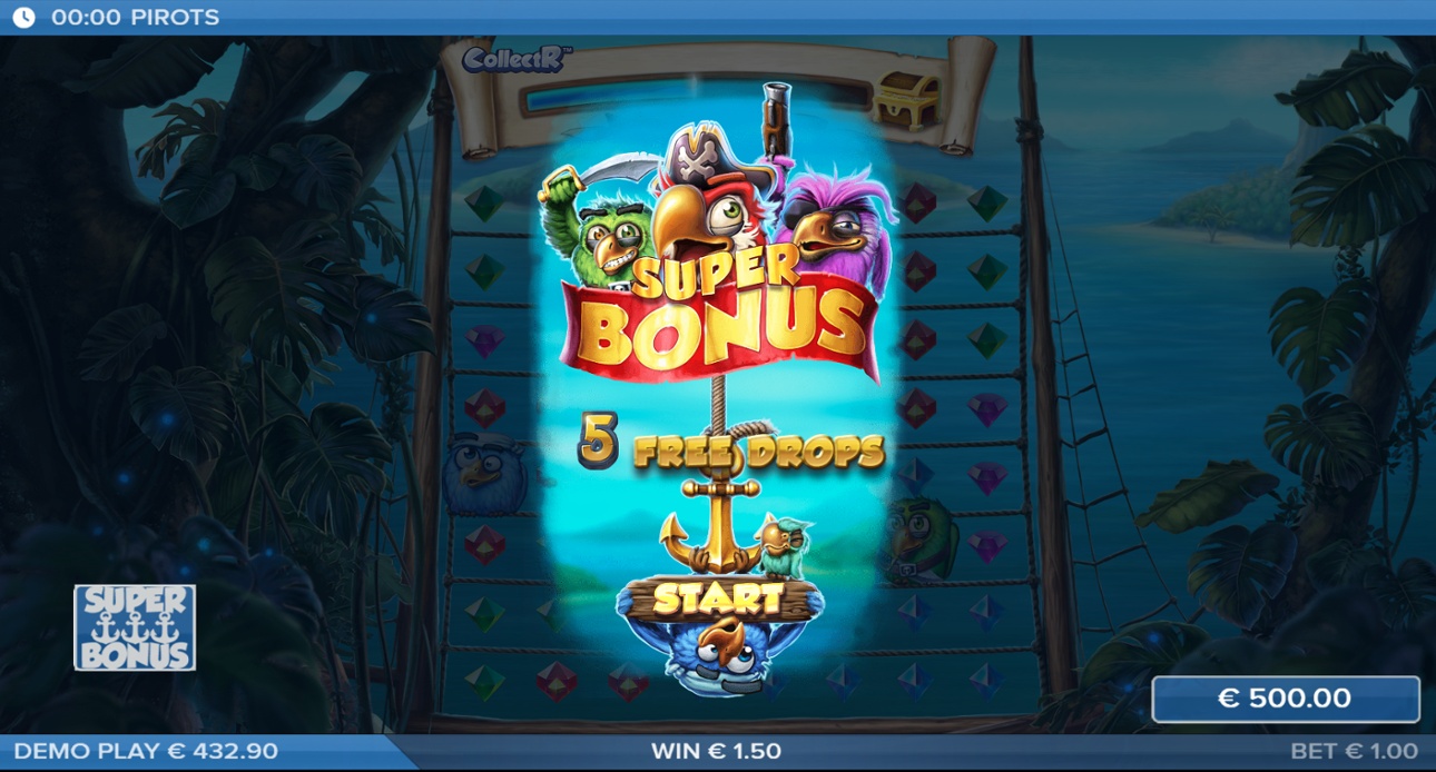 Pirots slot Super Bonus Free Drops