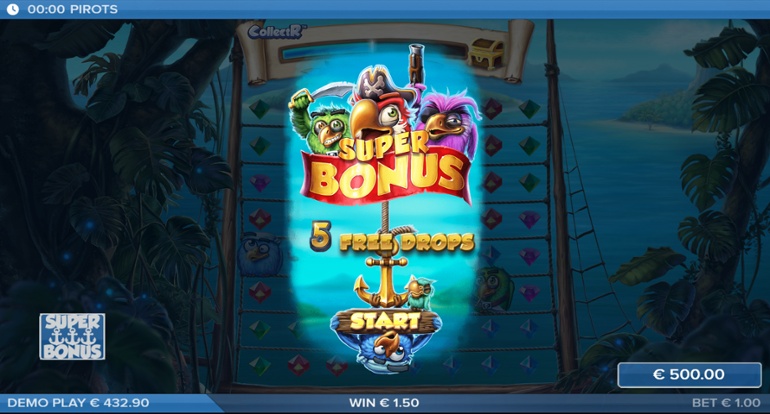Pirots slot Super Bonus Free Drops