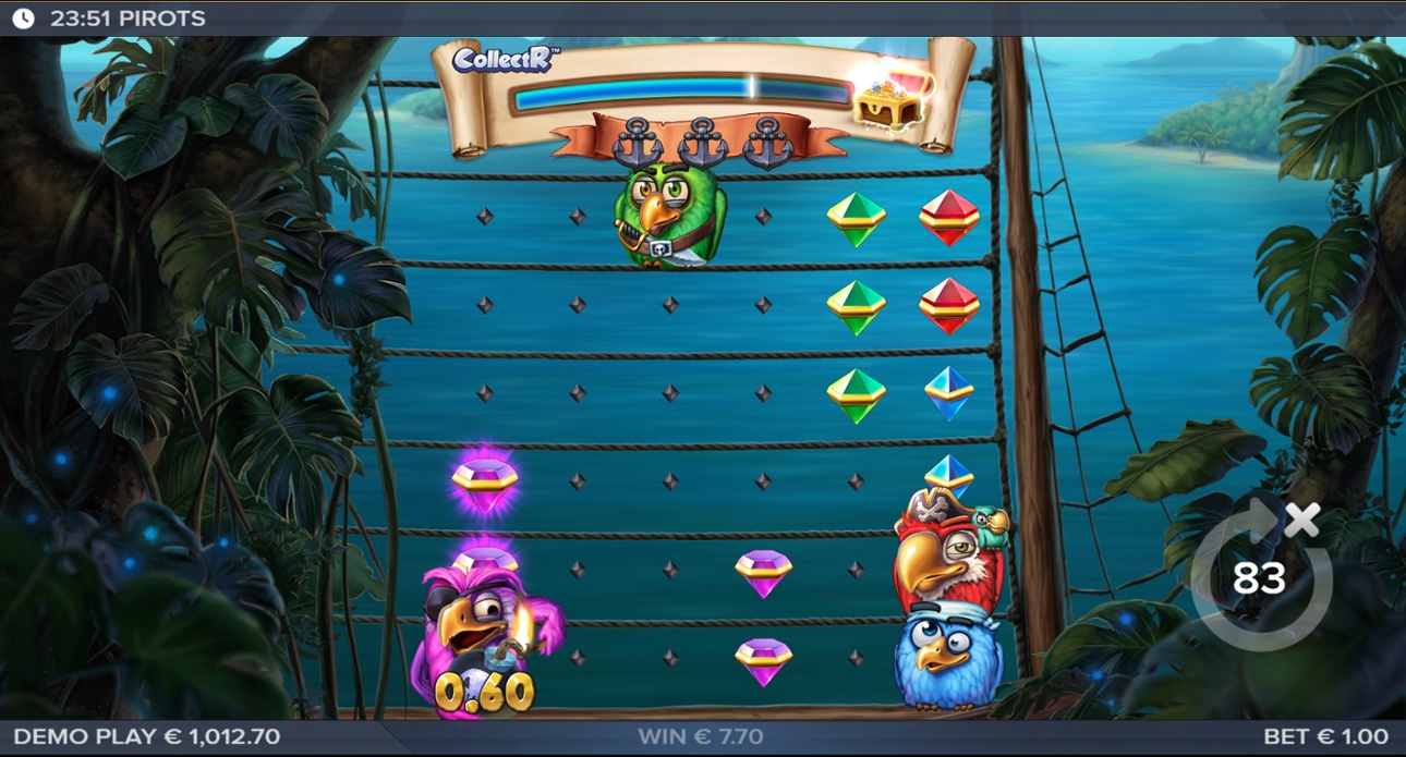 Pirots slot - Special symbols