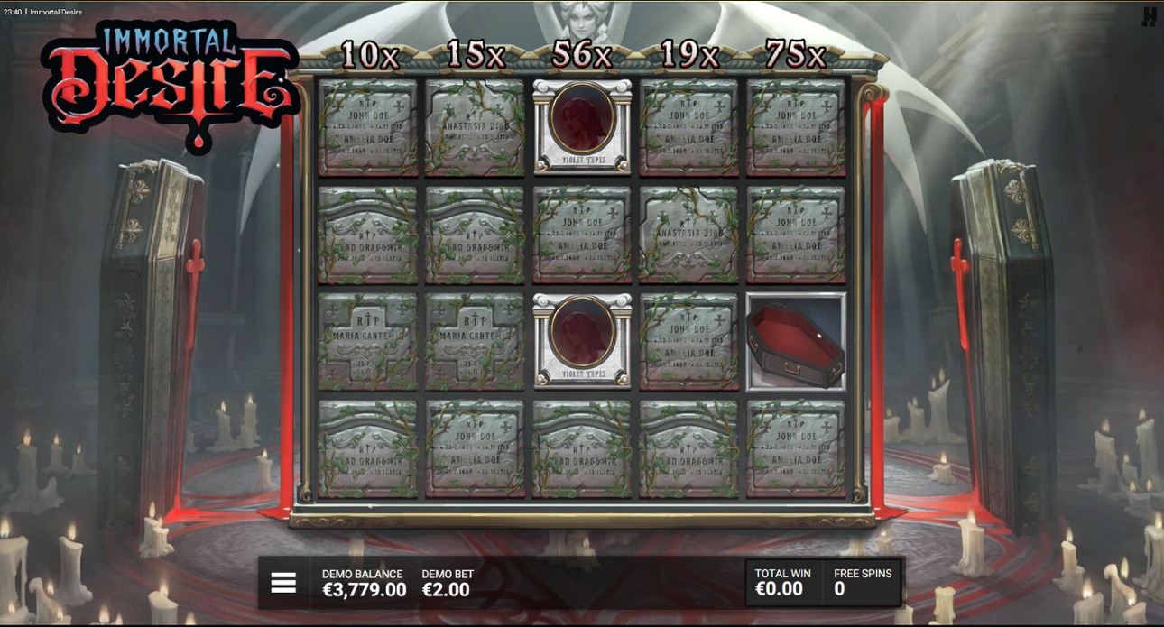 Immortal Desire - Dark Awakening Spins