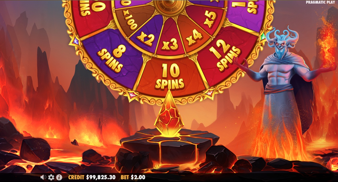 Heroic Spins slot - Free Spins Wheel