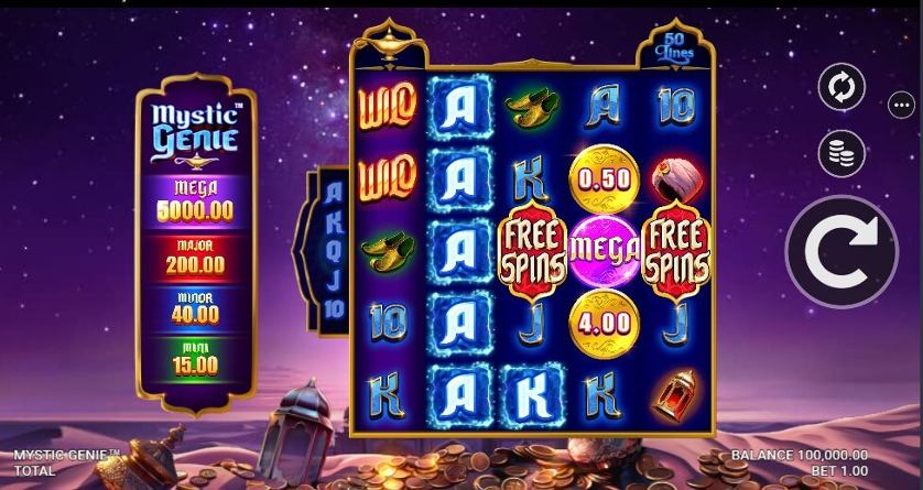 Mystic Genie Free Play and Review | Vegas Expert