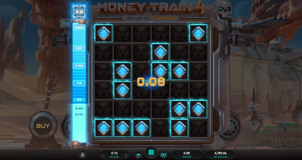 Money Train 4 - Respin feature